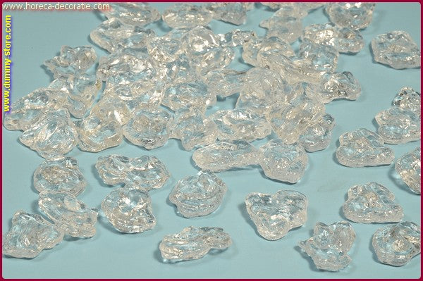 Eiswürfel, groß, 12 Stück - 30x30x30 mm - Attrappe