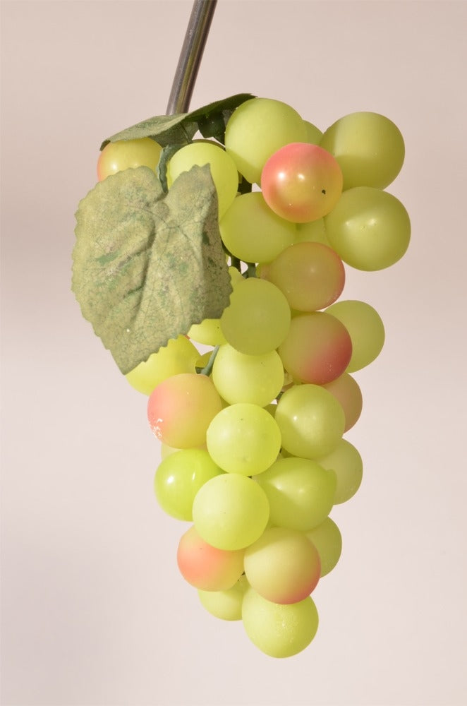 Druiven, tros, ZACHT GROEN, Lengte 27 cm, breedte 9 cm dummy - imitatie
