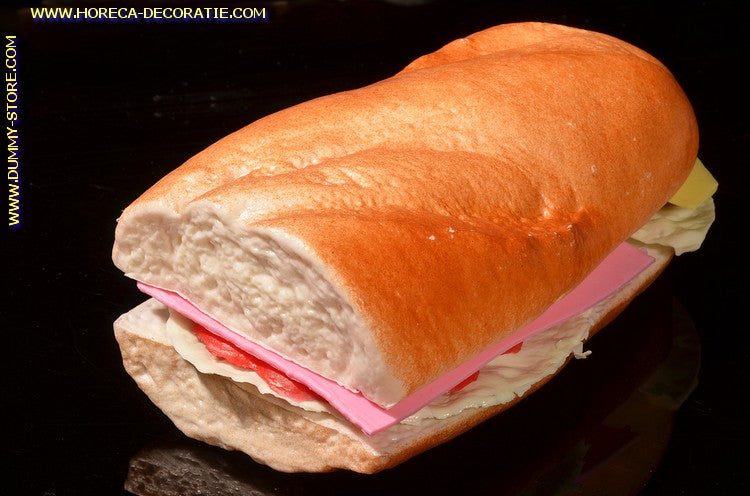 Baguette gefüllt - 185 x 90 mm - Brotattrappe