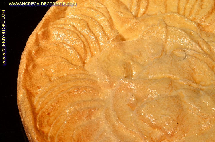 Apfelkuchen 2 - Ø 230 mm - Kuchenattrappe-Imitat - Attrappe