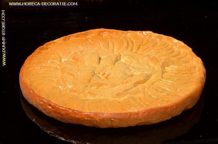 Apfelkuchen 2 - Ø 230 mm - Kuchenattrappe-Imitat - Attrappe
