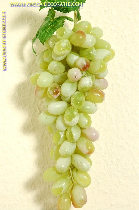 Weintrauben, Bund, GRÜN, Länge 27 cm, Breite 11 cm Attrappe - Imitation