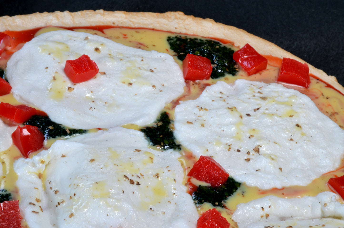 Pizza, Mozzarella 24 cm - DUMMY-Imitat