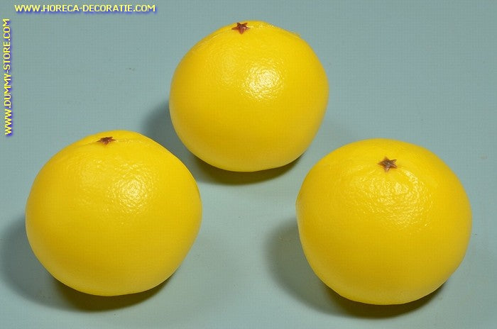 Grapefruit, 3 Stück (Dekoration) Ø 100 mm