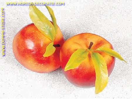 Apfel, XXXL, 2 Stück (Dekoration) 175x175 mm Attrappe - Nachbildung