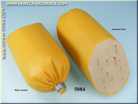 Leberwurst, Paprika, Endstück - Attrappe