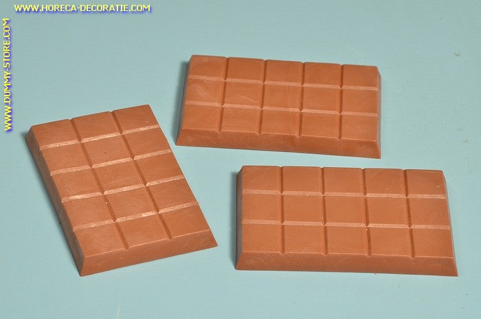 Schokoladentafel, Milch, 3 Stück - 7x10 cm