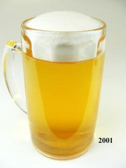 Glas Bier 0,4 Liter Schnullerimitat