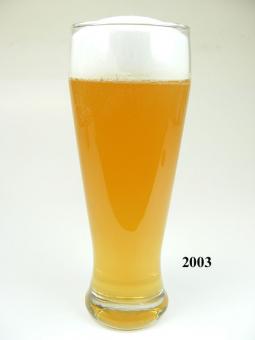 Großes Bierglas o.5 Liter (Echtglas) 8x23 cm Attrappe
