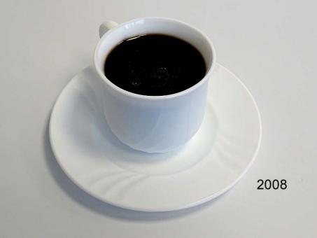 Tasse schwarzer Kaffee (7,5x8 cm) Attrappe