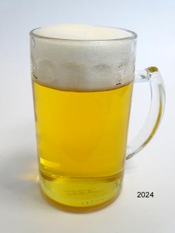 Bierglas 0,5 Liter (Echtglas) 8x19 cm Attrappe