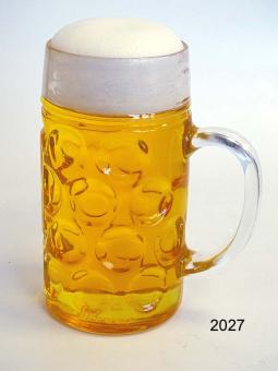 Bierglas 1 Liter (Echtglas) 810x22 cm Attrappe