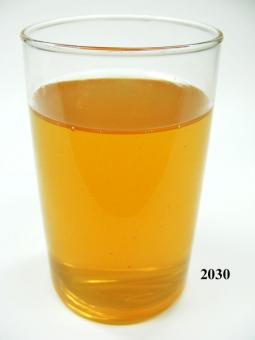 Apfelsaft (echtes Glas) 6,5x10,5 cm - Attrappe