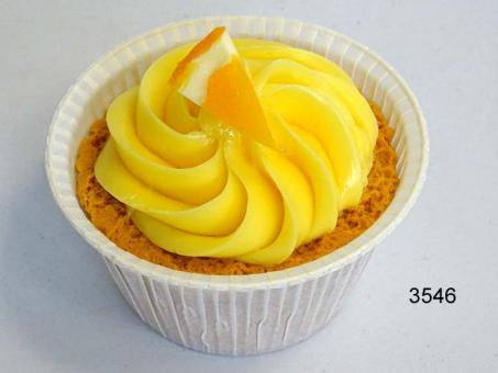 Cupcake Dummy GELB, 7x7x7 cm