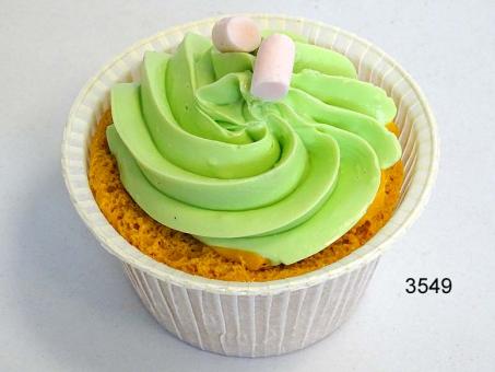 Cupcake Dummy GRÜN, 7x7x7 cm
