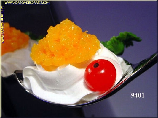 Spoon with Caviar - fake