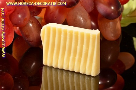 Butter, Scheibe - Attrappe 5x4x1 cm - Fake - Imitation