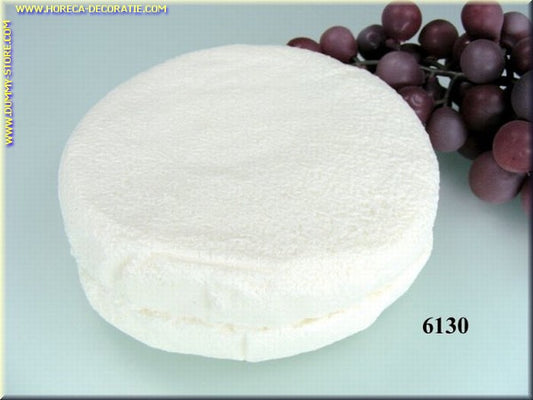 Buttermilk cheese round - fake - dummy - imitation