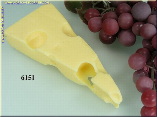 Emmentaler, Keilstück 13x5,5x2,5 cm - Nachbildung