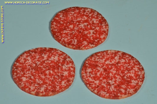 Cervelatwurst FEIN, 3 Scheiben - 7 cm Attrappe