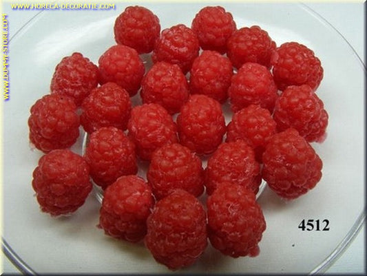 Himbeeren, 24 Stück - Attrappe