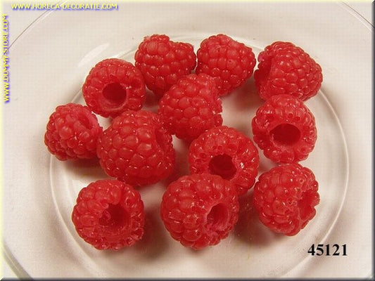 Himbeeren, GROß, 12 Stück - Attrappe
