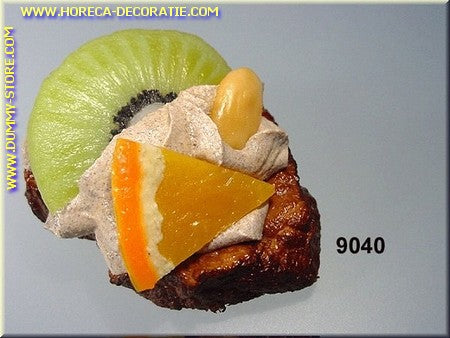 Tasty and Delicious Orange, Kiwi - imitation