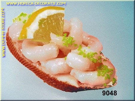 Delicious, with shrimps - dummy