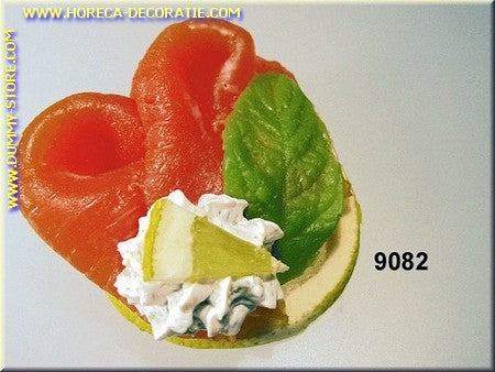 Lachs mit Zitrone – gefälscht