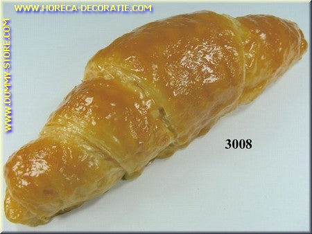 Croissant, gerade Modellattrappenimitation