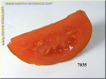 Tomate, Keil 5x3x2 cm - Fake - Imitation