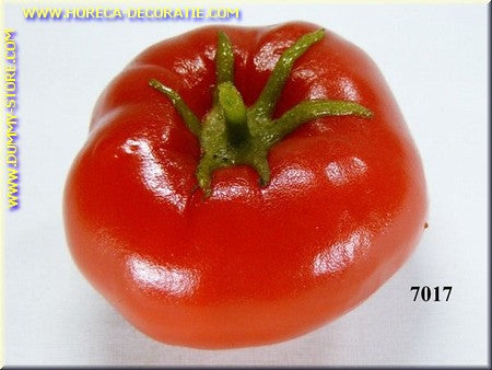 Tomate (Imitat) 7x7 cm H: 5 cm - Attrappe - Imitat