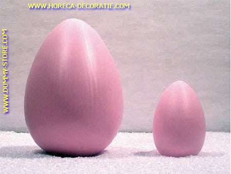 Deko-Ei, ROSA, Höhe: 17 cm, 12 Stück