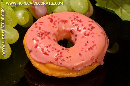 Donut rosa - Nachbildung (9x3 cm) Schnuller