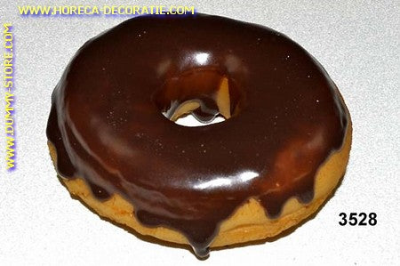 Donut dunkelbraun - Fake (9x3 cm) Schnuller