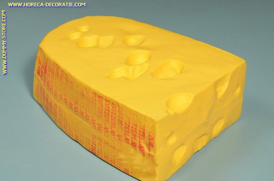 Emmentaler, Stück Käse - 320 x 230 mm - Käseattrappe