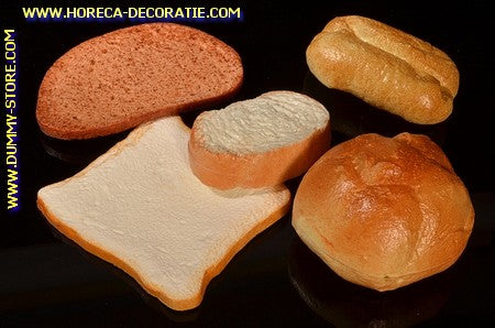 Brotsortiment 5-teilig - Brotattrappe