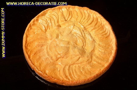 Apfelkuchen 2 - Ø 230 mm - Kuchenattrappe-Imitat - Attrappe