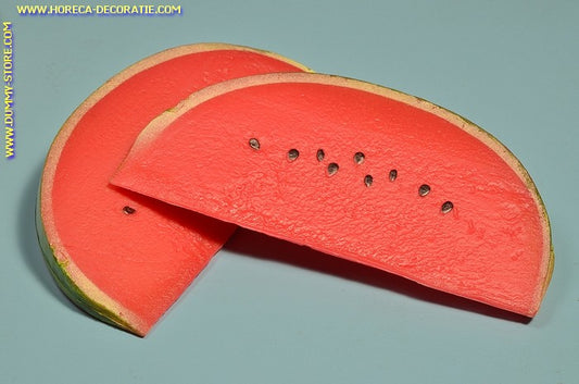 Wassermelone, Stück - 240x120 mm - Fruchtattrappe