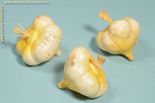 Knoblauch, 3 Stück (Attrappe) 70x50 mm