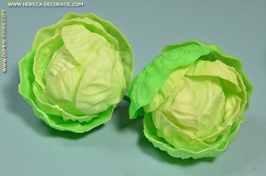 Salat, Kopf, 2 Stück (Dummy) Ø 100 mm