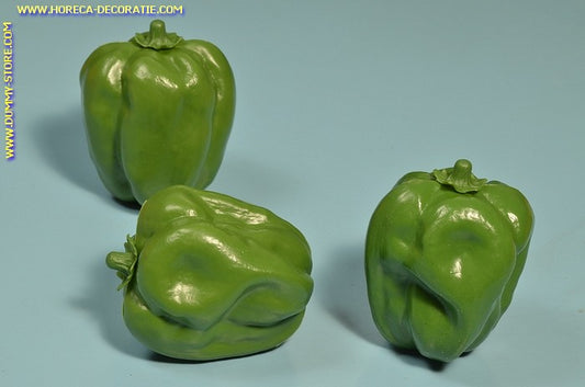 Paprika, grün, 3 Stück (Dummy)