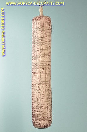 Weiße Salami XXL (Salsiccione) L: 65 cm, Ø10 cm - Attrappe