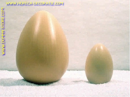 Deko-Ei, BRAUN, Höhe: 17 cm, 12 Stück