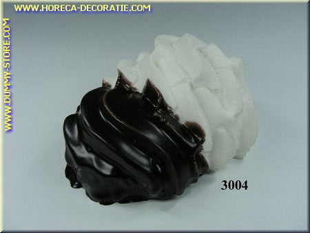Chocolate foam - imitation - dummy