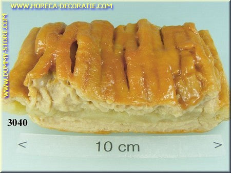 Apfelkuchen, rechteckig - Fake - Attrappe