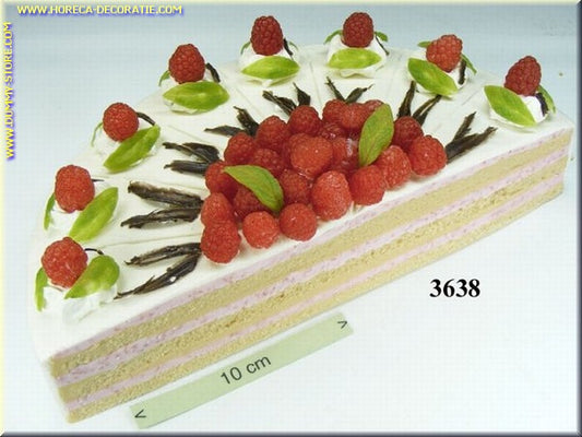 Himbeerkuchen, halb - Nachahmung
