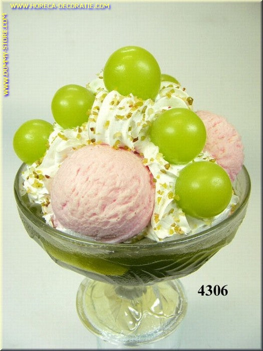 Ice cream sundae Grape dummy