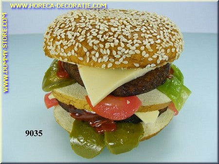 Cheeseburger, doppelt - Dummy