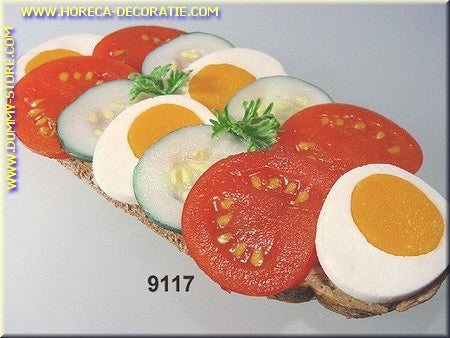 Gesundes Sandwich – gefälscht